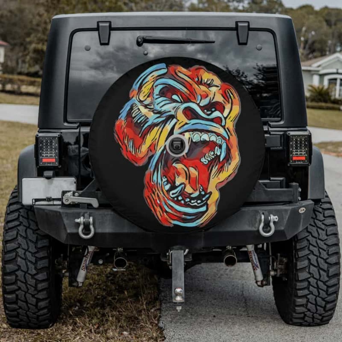 Primal Paint Roar Spare Tire Cover