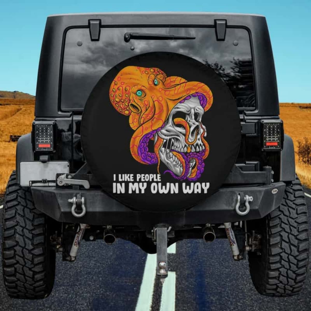 The "My Way" Kraken Spare Tire Cover