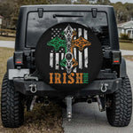 The Irish Pride Cross Spare Tire Cover