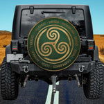The Sacred Triskele Spare Tire Cover
