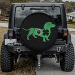 Four-Leaf Furry Friend Spare Tire Cover