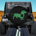 Four-Leaf Furry Friend Spare Tire Cover
