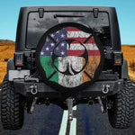 The Irish-American Shield Spare Tire Cover