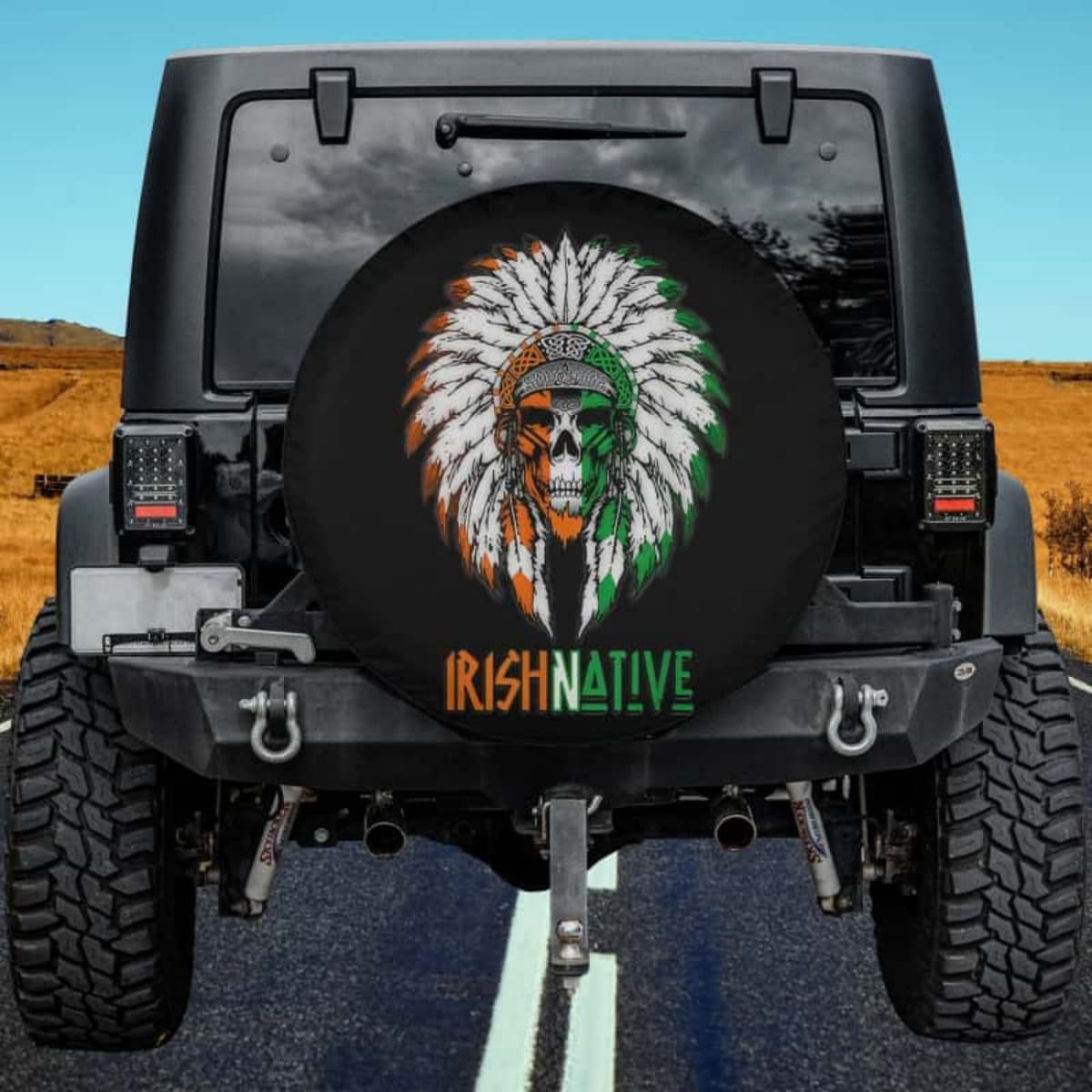 Irish Native Spare Tire Cover