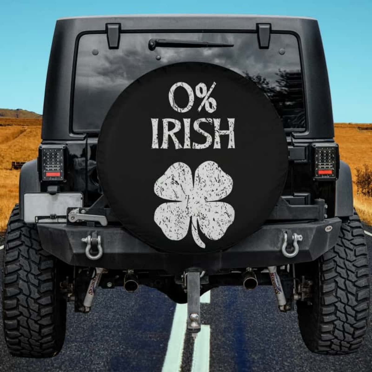 0% Irish Spare Tire Cover