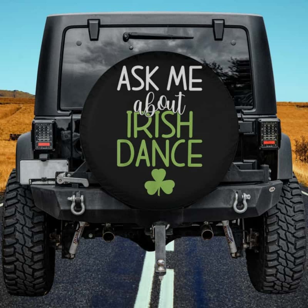 Rhythm of the Road Spare Tire Cover