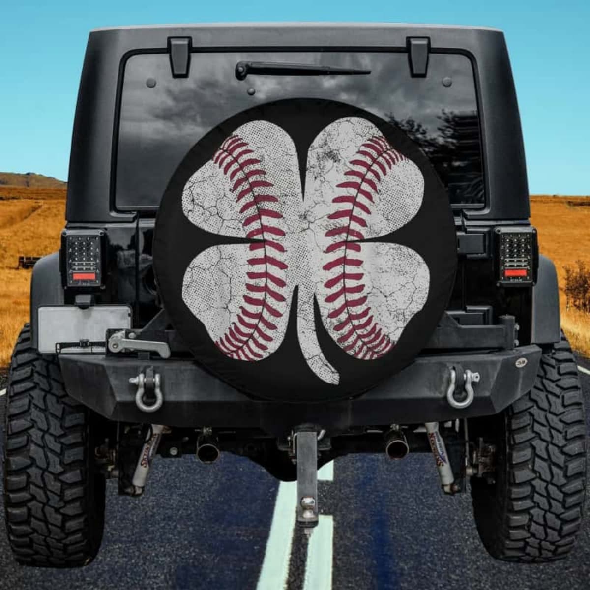 The Grand Slam Shamrock Spare Tire Cover