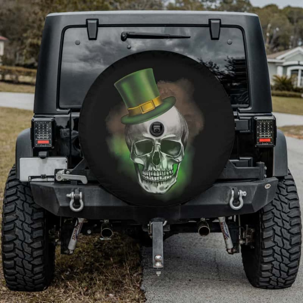 Luck of the Dead Spare Tire Cover
