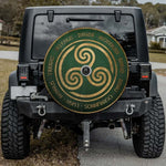 The Sacred Triskele Spare Tire Cover