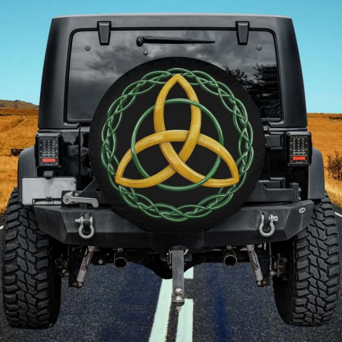 Celtic Trinity Knot Spare Tire Cover
