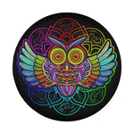 The Owl Mandala Spare Tire Cover