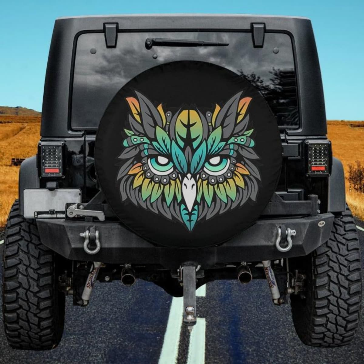 The Jungle Sentry Spare Tire Cover