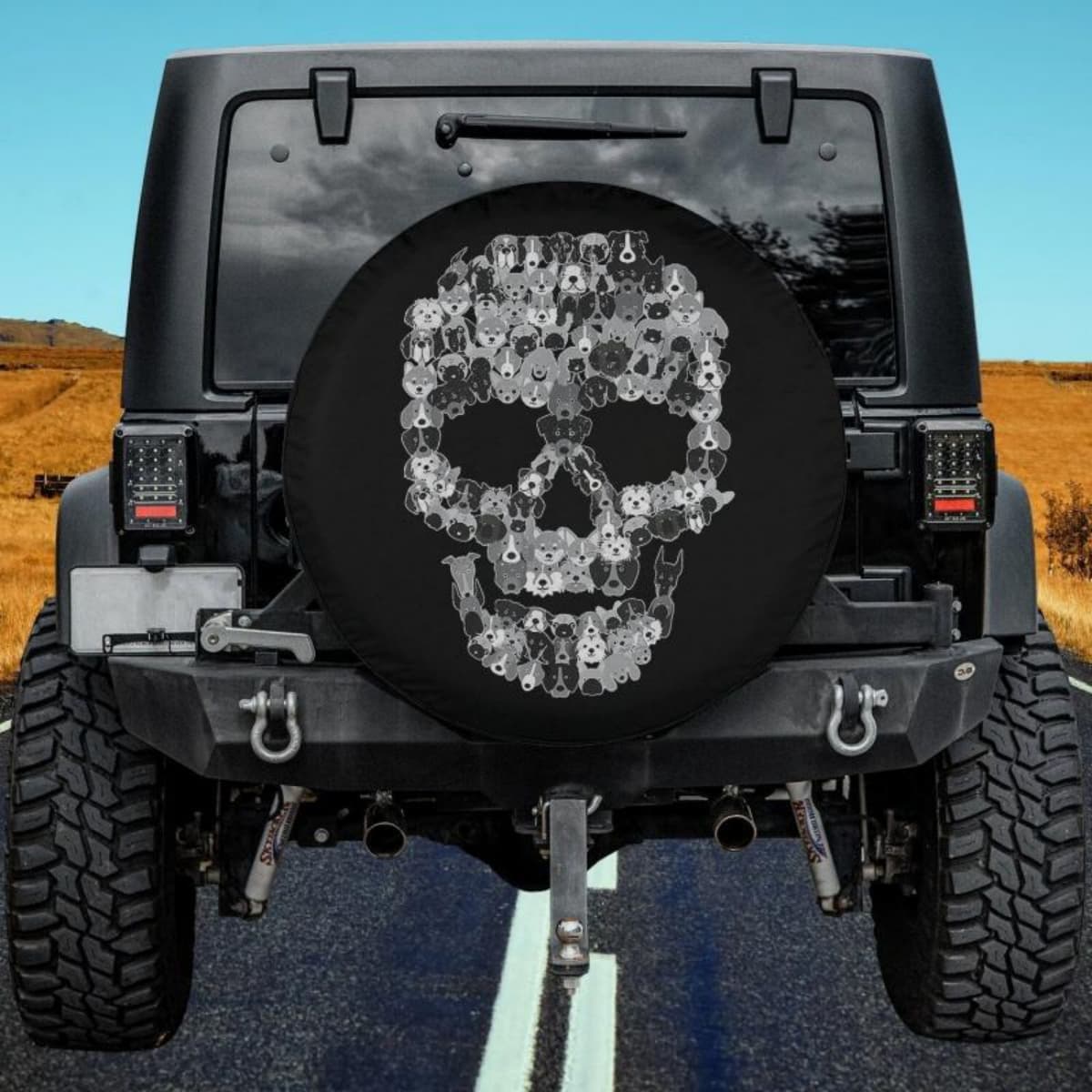 The Infinite Pack Badge Spare Tire Cover