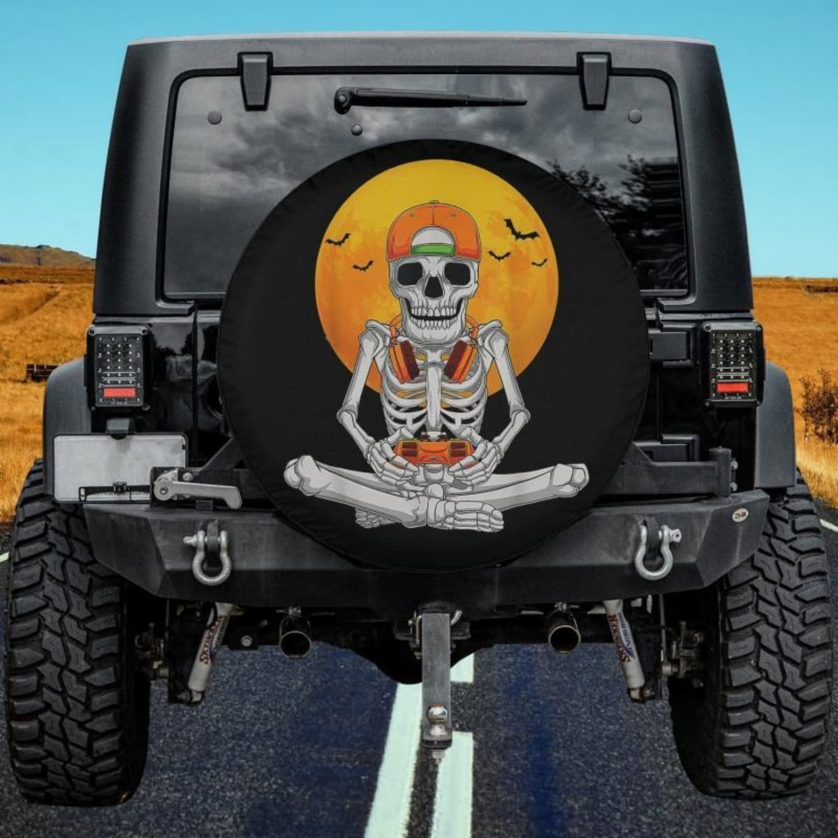 Midnight Gamer Heritage Spare Tire Cover