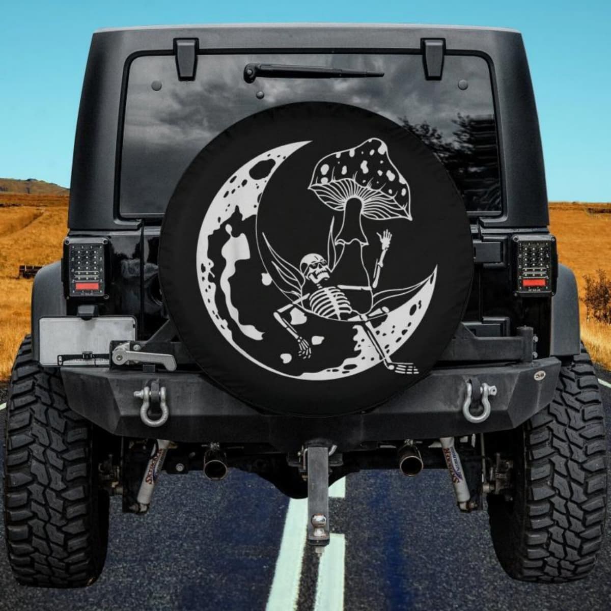 The Lunar Fairy Skeleton Spare Tire Cover