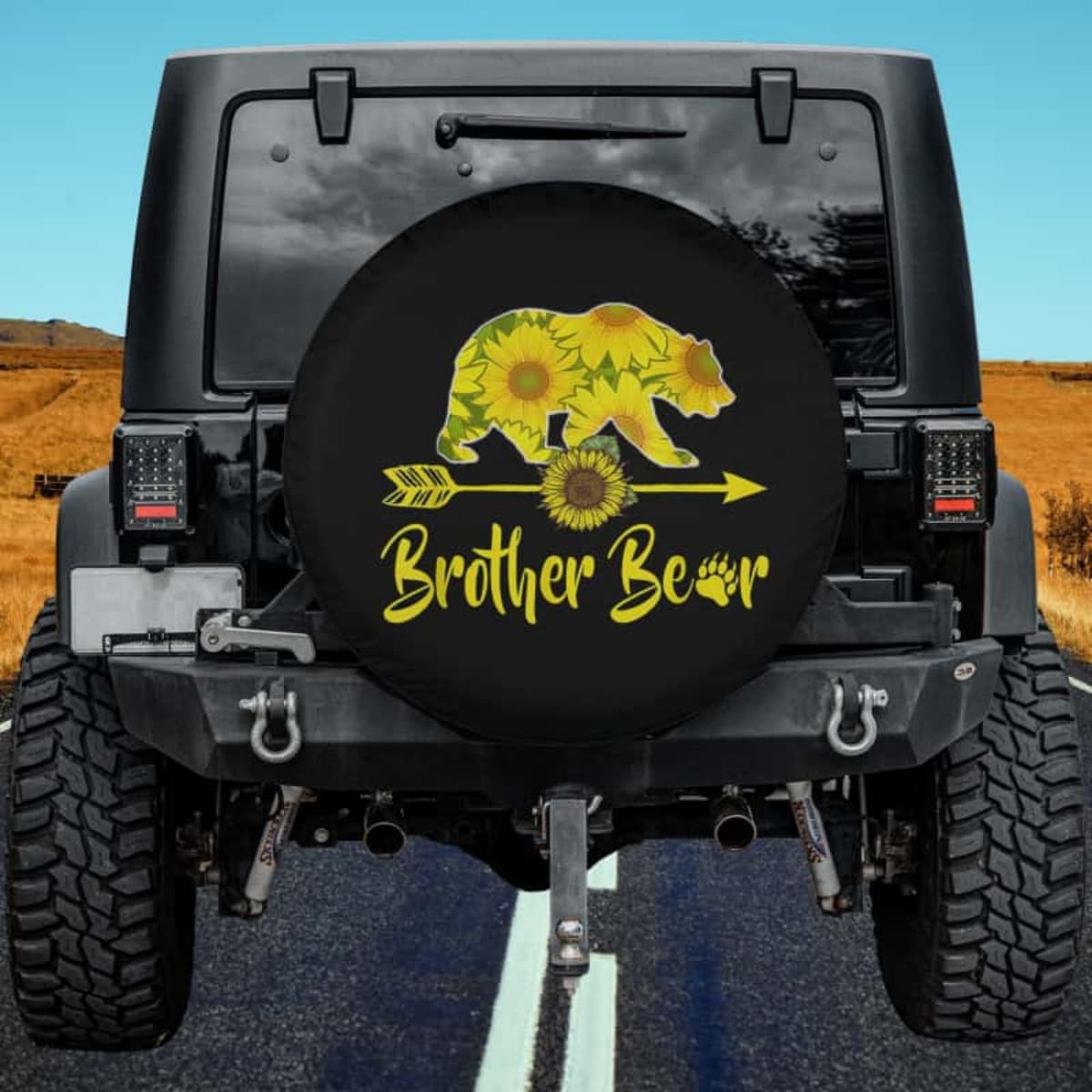 Brother Bear Spare Tire Cover