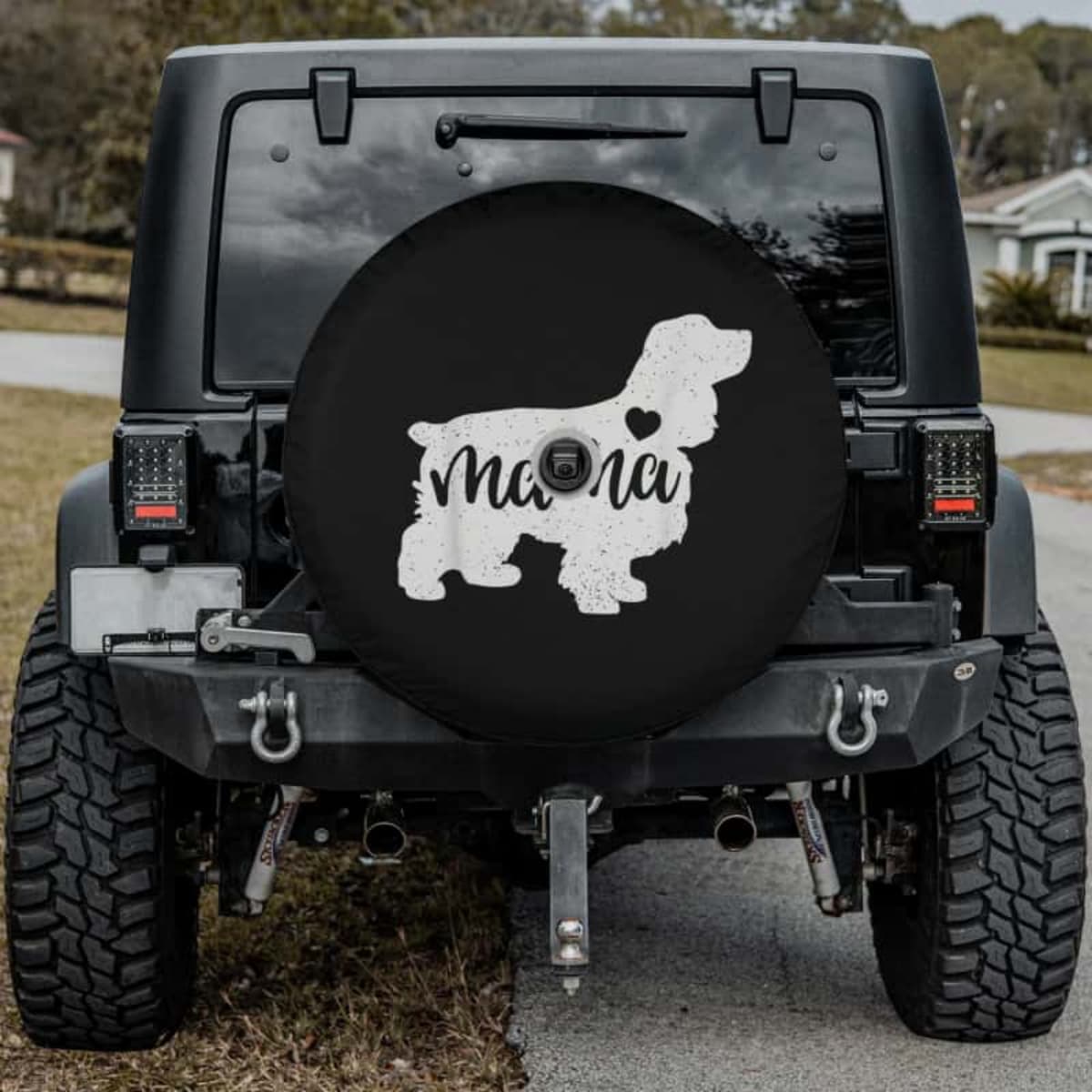 Cocker Spaniel Mama Spare Tire Cover