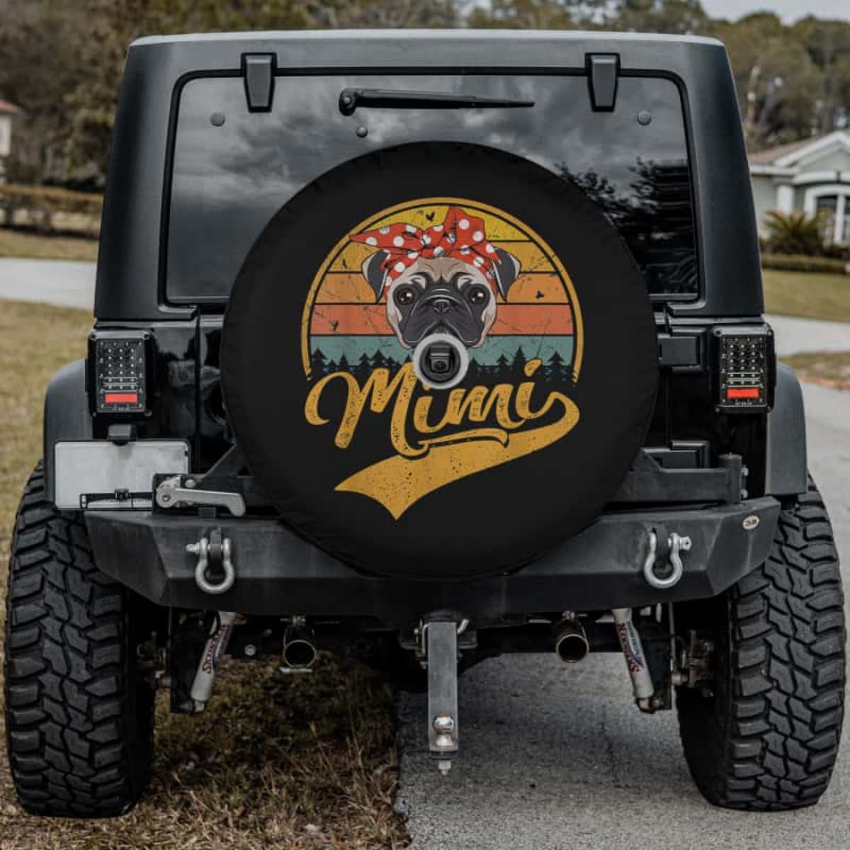 Mimi’s Pug Life Spare Tire Cover