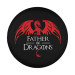 Father of Dragons Spare Tire Cover