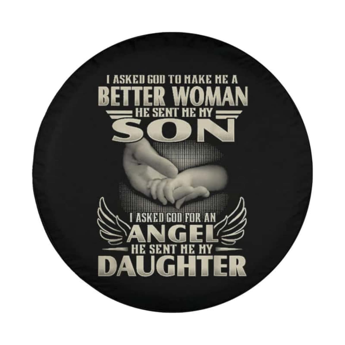 Hand of Guidance Spare Tire Cover