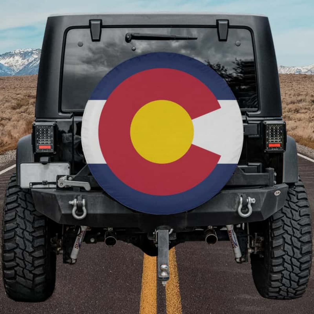 Rocky Mountain High Spare Tire Cover