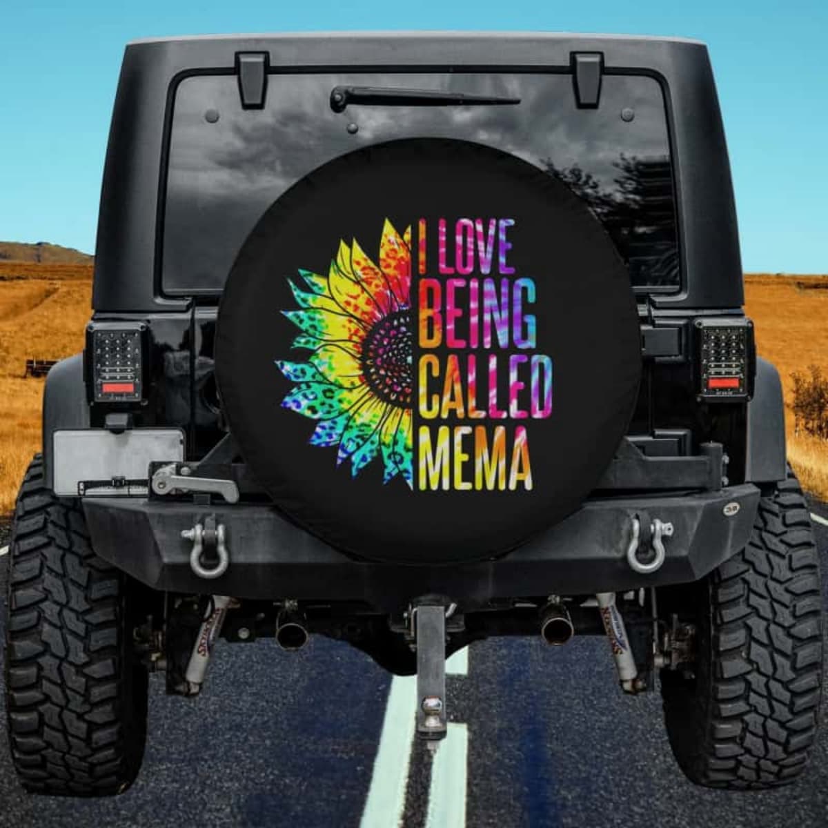 I Love Being Called MEMA Spare Tire Cover