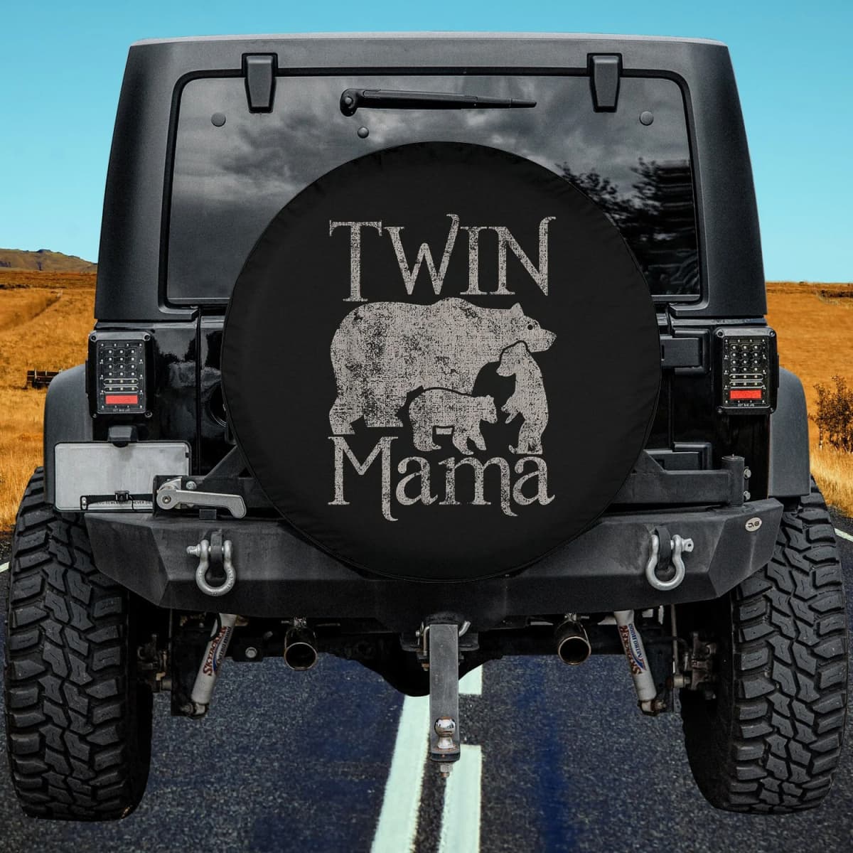 The Twin Mama Bear Spare Tire Cover