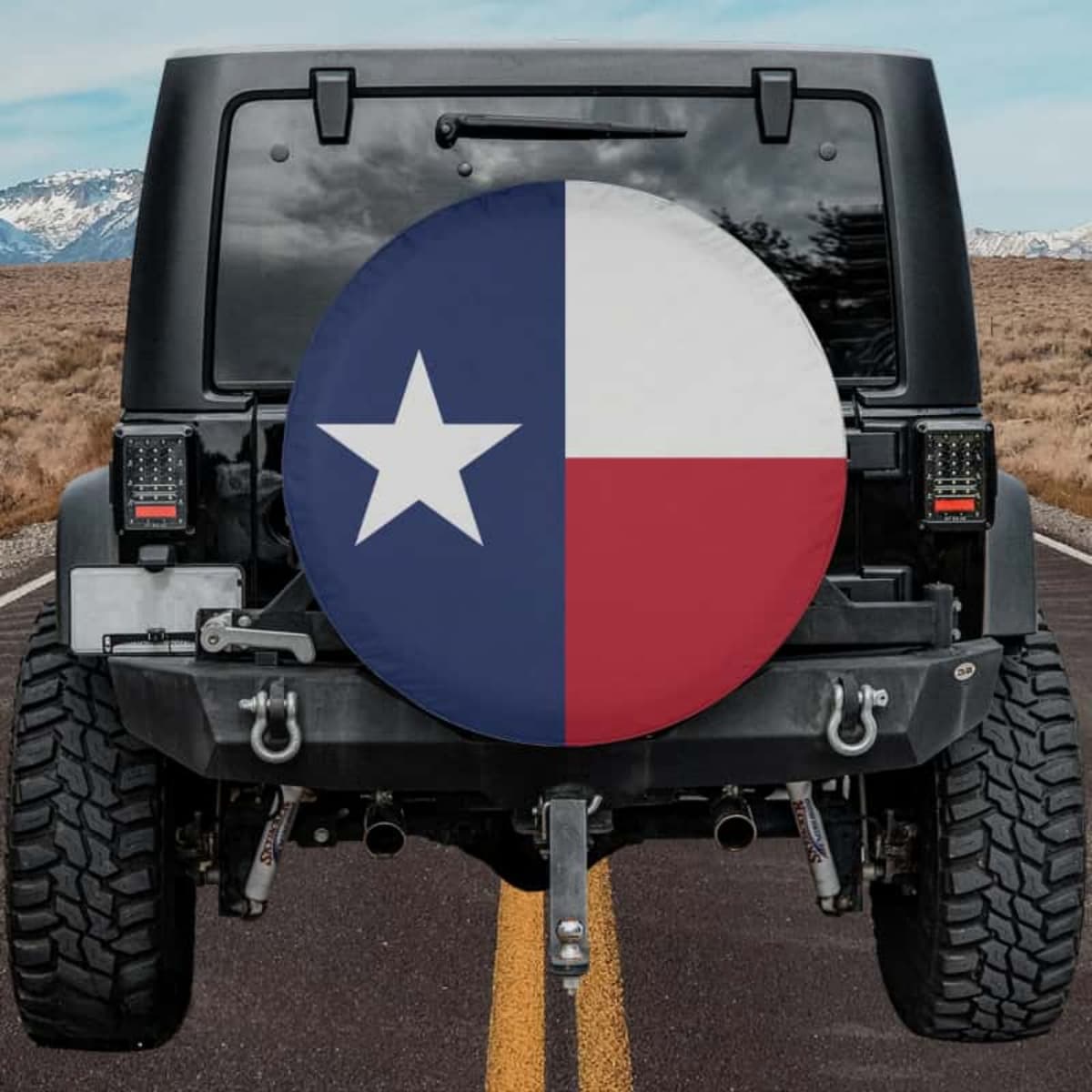 The Lone Star Legend Spare Tire Cover