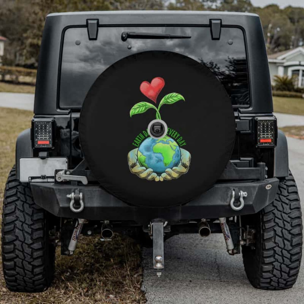 Rooted in Love Spare Tire Cover