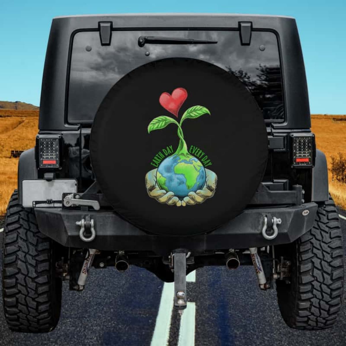 Rooted in Love Spare Tire Cover