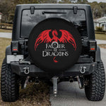 Father of Dragons Spare Tire Cover