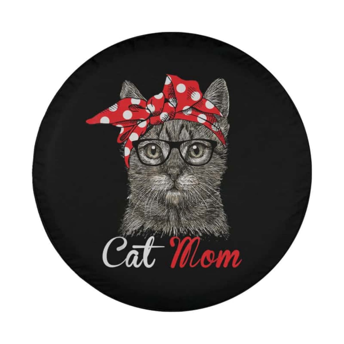 The Smart Cat Mom Spare Tire Cover