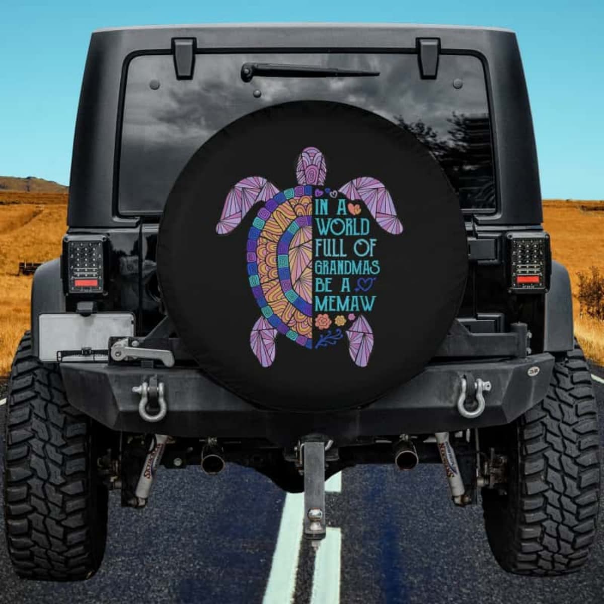 Be A Memaw Spare Tire Cover