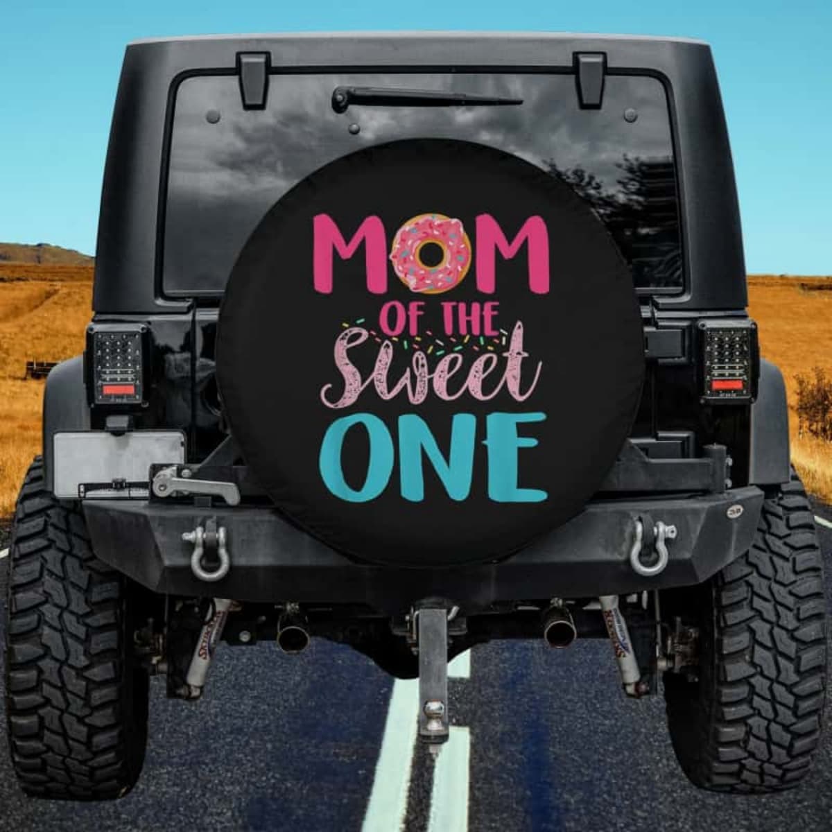 Mom of the Sweet One Spare Tire Cover