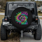 My Favorite People Call Me NANA Spare Tire Cover