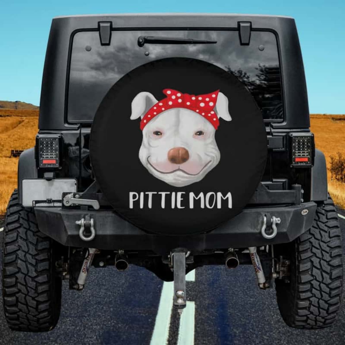 PITTIE MOM Spare Tire Cover