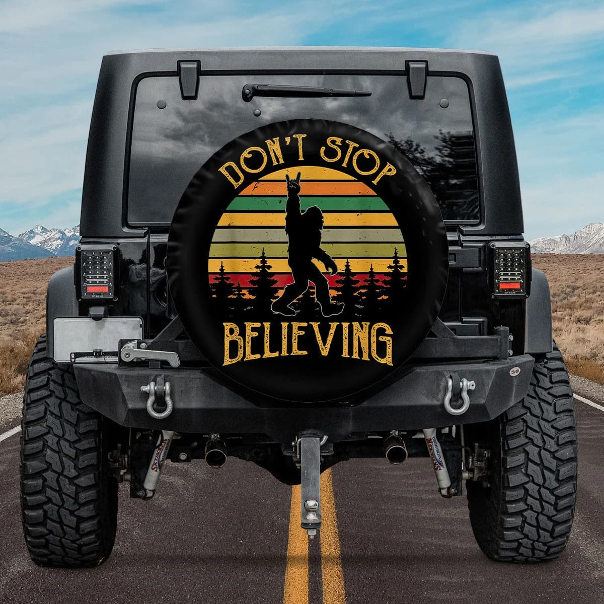 The Believer’s Anthem Spare Tire Cover