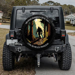 The Road Less Traveled Bigfoot Spare Tire Cover