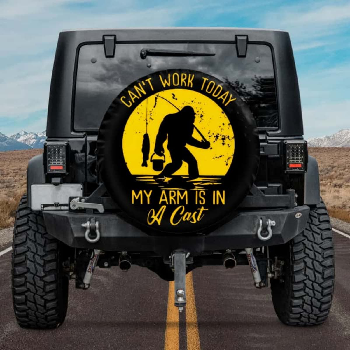 The Fisherman's Alibi Spare Tire Cover