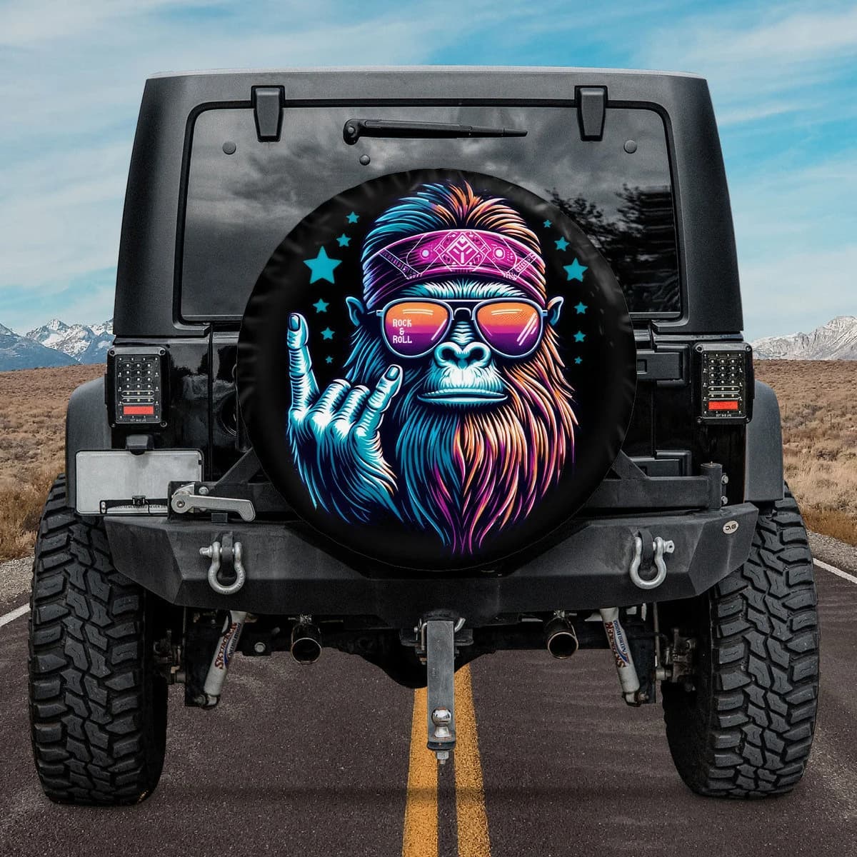 Rock & Roll Renegade Spare Tire Cover