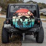 The Intergalactic Day Off Spare Tire Cover