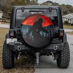 The Shadow of the Pines Spare Tire Cover