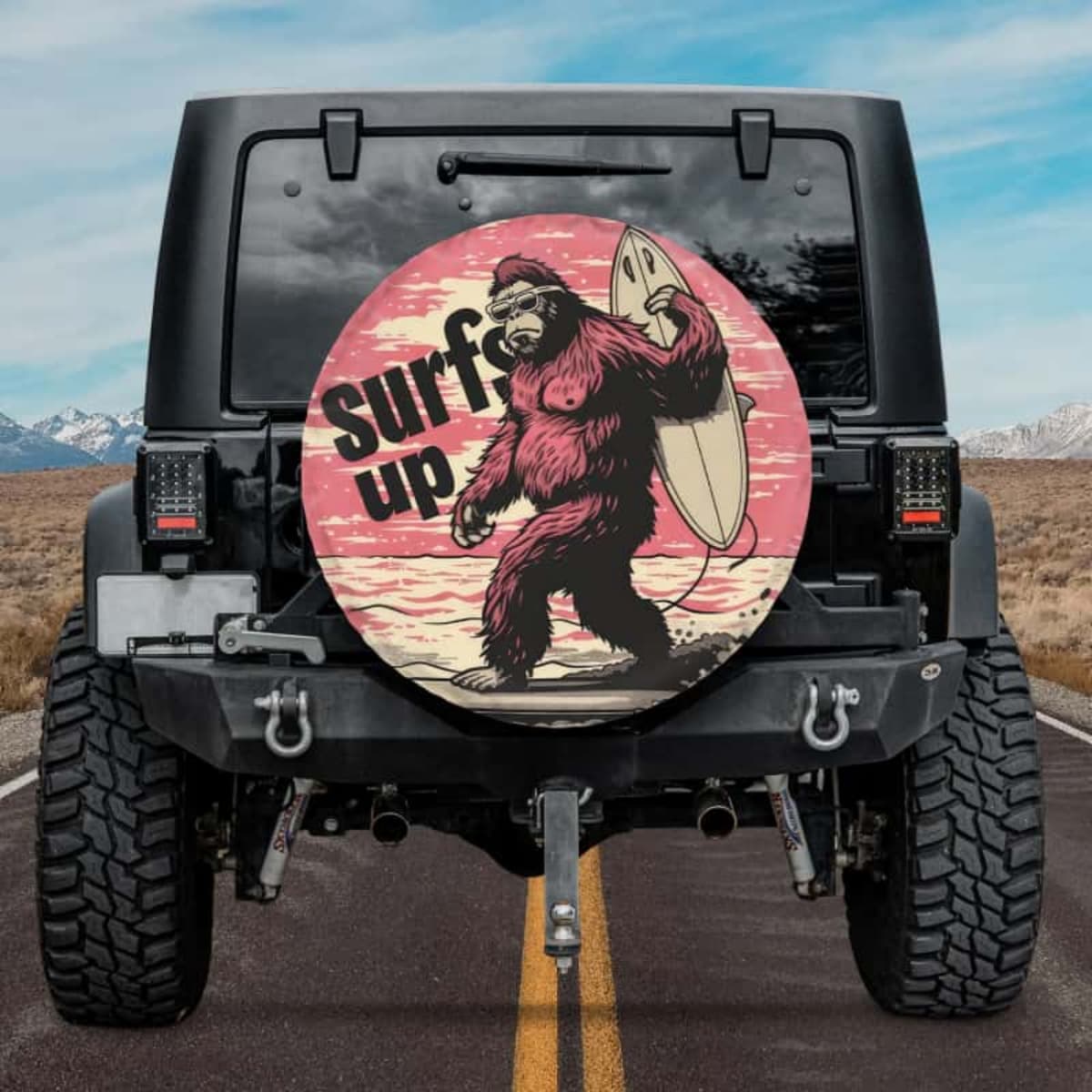 The Hairy Local Spare Tire Cover