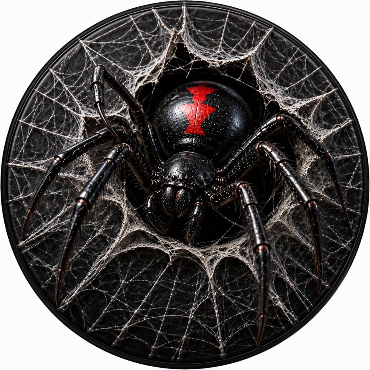 3D Venomous Spider Web Spare Tire Cover - Jeep, Bronco, RV, Camper & More