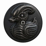 3D Biomechanical Alien Duck Spare Tire Cover – Jeep, Bronco, RV, Camper & More