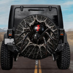 3D Venomous Spider Web Spare Tire Cover - Jeep, Bronco, RV, Camper & More