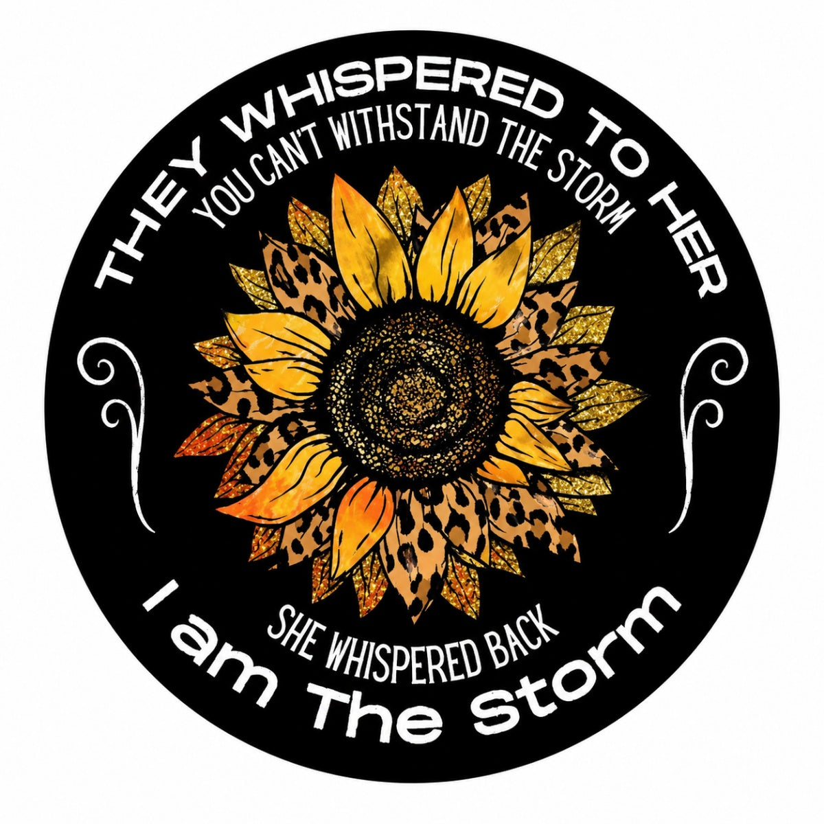 I Am The Storm Spare Tire Cover
