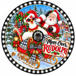 Funny Christmas Chicken Spare Tire Cover - Jeep, Bronco, RV, Camper & More