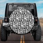Pattern of Skulls Spare Tire Cover - Jeep, Bronco, RV, Camper & More