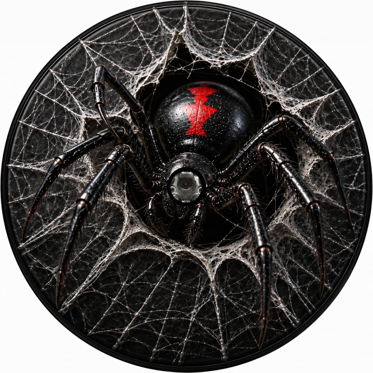 3D Venomous Spider Web Spare Tire Cover - Jeep, Bronco, RV, Camper & More